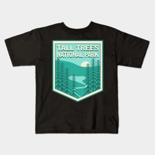 Tall Trees National Park Kids T-Shirt